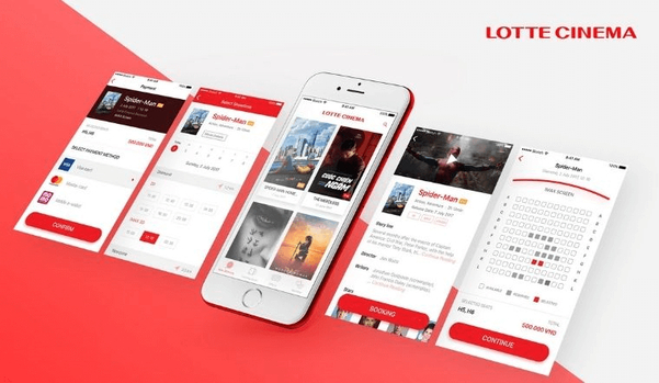 App Lotte Cinema mang đến trải nghiệm đặt vé, mua combo và check-in nhanh gọn chỉ bằng mã QR trên điện thoại.