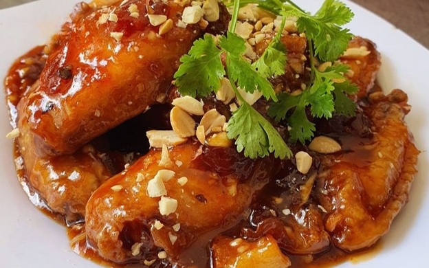 Gà chiên mắm me chua ngọt đưa cơm ngày hè