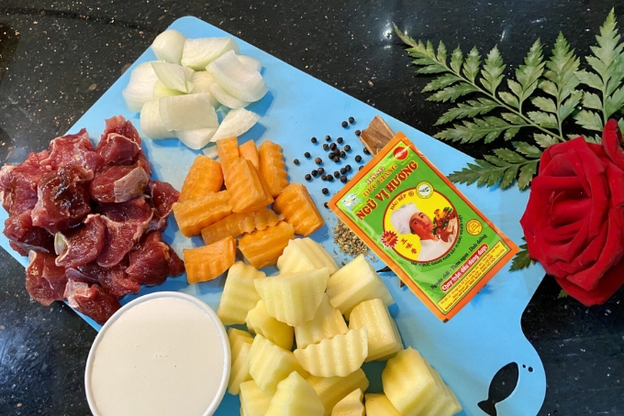 Bò sốt vang ngũ vị hương đậm đà bản sắc Á Đông