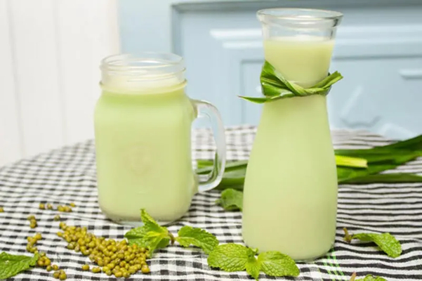 Vị béo của cốt dừa quyện với đậu xanh tạo nên một thức uống 
